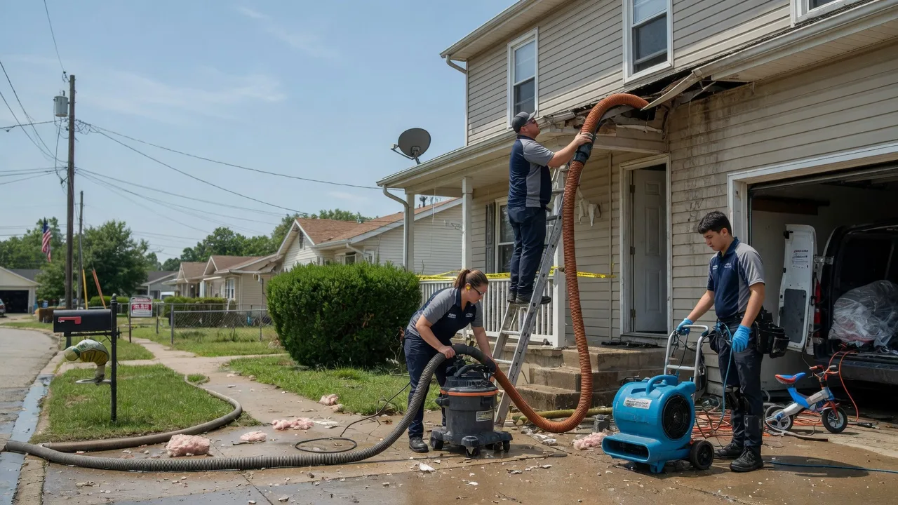 Water Damage Restoration in Westerville, NE near me